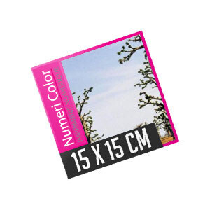 Flyer 15x15cm, format carré